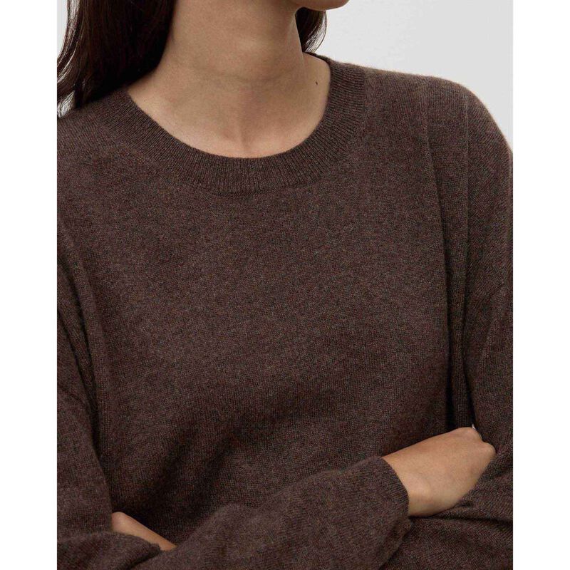 Assembly Label Odelle Cashmere Knit Ganache Marle image number 2